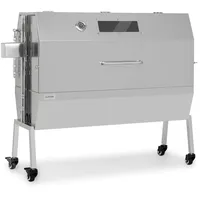 Klarstein Sauenland Pro XL Spanferkelgrill Drehspieß 15W 4 Rollen