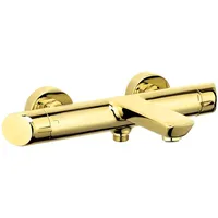 Lomadox Design Wannenmischer ohne Duschset in gold ARNIKA-30, B/H/T: