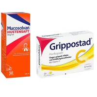  Mucosolvan Hustensaft (100ml)+Grippostad C Hartkapseln (24stk)