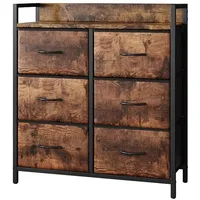 Vicco Kommode Brian 76 x 83 cm 6 Schubladen