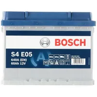 Bosch S4E05 Autobatterie 60 A/h-640 A