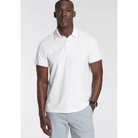 Delmao Poloshirt DELMAO, Herren, Gr. L (52/54), weiß, Piqué,