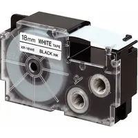 Casio EZ-Label Printer XR-18WE1 Schriftband selbsthaftend 18 mm x