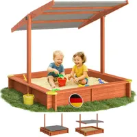 Spielwerk® Sandkasten Max 140 x 140 cm