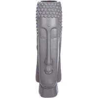 Casablanca by Gilde GILDE "Buddha" grau", grau, B:17cm H:58cm