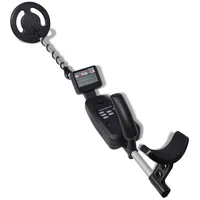 VidaXL Metalldetektor mit LCD-Anzeige und 20 cm Suchspule, Suchtiefe
