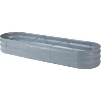 Casa.pro Pflanzbeet Alfedena Stahl 171x50x25 cm