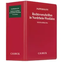 Beck Juristischer Verlag Rechtsvorschriften in Nordrhein-Westfalen, Grundwerk ohne Fortsetzung