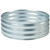 Casa.pro Pflanzbeet Andrano Stahl Ø91,5x30,5 cm Gartenzubehör, Hochbeete