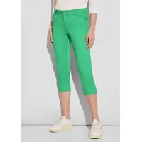 STREET ONE Damen 3/4 Hose mit Zipper - 38W