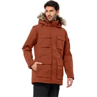 Jack Wolfskin Glacier Canyon Parka - Carmine - M
