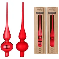 Inges magic & goodz Inge-glas Christbaumspitze Glas 26cm 1