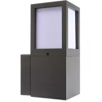 Deko-Light Außenwandleuchte Aluminium IP65 1x E27 mit Bewegungsmelder und