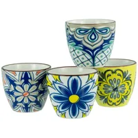 CreaTable CreaTable, 21894, Serie Aladin, 4-teiliges Geschirrset Espresso Set