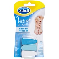 SCHOLL Velvet Smooth Elektronisches Nagelpflegesystem Ersatzfeilen mit Aufsätze, 1er