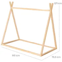 Roba Tipibett 70 x 140 cm in Zeltform -