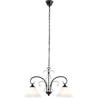 GLOBO Pendelleuchte Vintage Metall Pendellampe Esszimmer Retro Hängelampe Wohnzimmerlampe