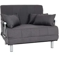Mendler HWC-K29, Klappsessel Schlafsofa Gästebett Relaxsessel, Liegefläche 186x97cm Stoff