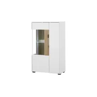  Vitrine Hortuna - weiß , Maße cm B: 75