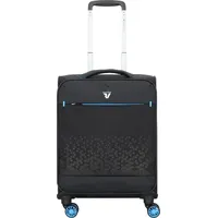 Roncato Crosslite 4-Rollen Kabinentrolley 55 cm | schwarz