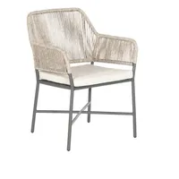SonnenPartner Diningsessel Toulouse Aluminium mit Polyrope white-coral Relaxsessel Garten-Sessel