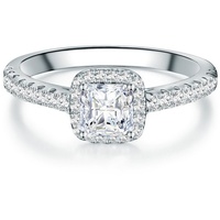 Trilani Ring Sterling Silber Zirkonia in 50 Damen