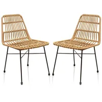 Lycce Gartenstuhl LEON Loungemöbel Balkon Terrasse aus Polyrattan