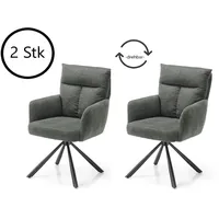 Stolkom SOFIA Armlehnstuhl drehbar 180 ° Metall