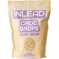 INLEAD Choc Drops, 150 g Beutel, White Chocolate