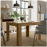 Forte Esstisch Killarney 120/175 x 85,2 cm Holzoptik Braun