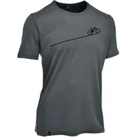 Maul Bezau - 1/2 T-Shirt+Print DARK GREY