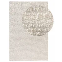 Benuta pure Wollteppich Lana Cream 80x150 cm - Naturfaserteppich