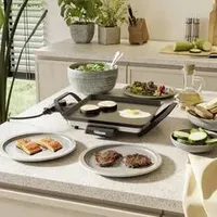Tristar Slim S BP-2666 Elektro Grillplatte stufenloser Temperaturregler Schwarz
