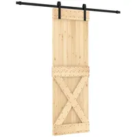 VidaXL Schiebetür mit Beschlag links 70 x 210 cm