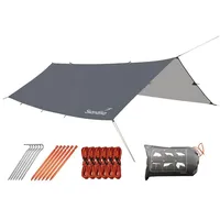 Skandika Sonnenschutz | Regenschutz | rechteckig, | 5x3m grau