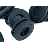 EXODA Kabeltülle 11mm geschlossen Gummi Kabeldurchführung Membrandurchführung 10 Stück