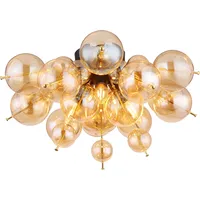 GLOBO Deckenleuchte Udo Goldfarben max. 25 Watt Deckenlampe