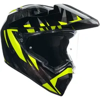 AGV AX-9 Steppa 06 Schwarz-Grau-Gelb M