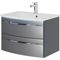 Saphir »Serie 7045 Mineralmarmor-Waschtisch und Unterschrank, 71,5 cm breit«,