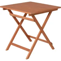 Garden Pleasure Gartentisch Pasadena Quadratisch Braun 70,5 cm x