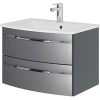 Saphir »Serie 7045 Mineralmarmor-Waschtisch und Unterschrank, 71,5 cm breit«,