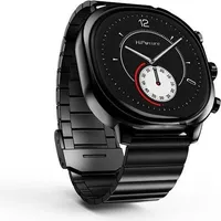 Hifuture Aix BT 40 mm Edelstahlgehäuse schwarz Sportarmband schwarz