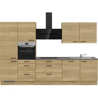 Nobilia ""Structura II"", braun (küche: eiche sierra, korpus: eiche