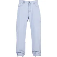 Karl Kani KK Retro Baggy Workwear Denim in blau