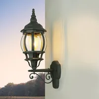 Licht-Erlebnisse Außenleuchte Wand Grau IP23 Garten Laterne
