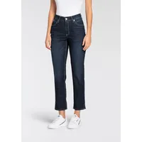 MAC 5-Pocket-Jeans Damen Jeans MELANIE 7/8 (1-tlg) blau 34/27