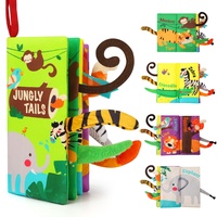 Beiens Baby Spielzeug 6 Monate,Babybuch stoffbuch fühlbuch knisterbuch Bilderbuch