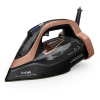 Tefal Ultimate Power Pro FV9E50, Bügeleisen, Schwarz, Gold