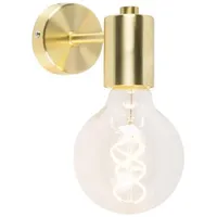 QAZQA - Design Art Deco Wandleuchte Gold I Messing