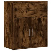 VidaXL Sideboard Räuchereiche 60x31x70 cm Holzwerkstoff